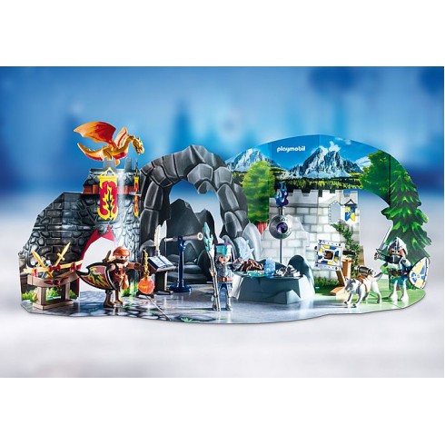 Playmobil 70187 - Advent Calendar Battle for Magic Stone - Novelmore
