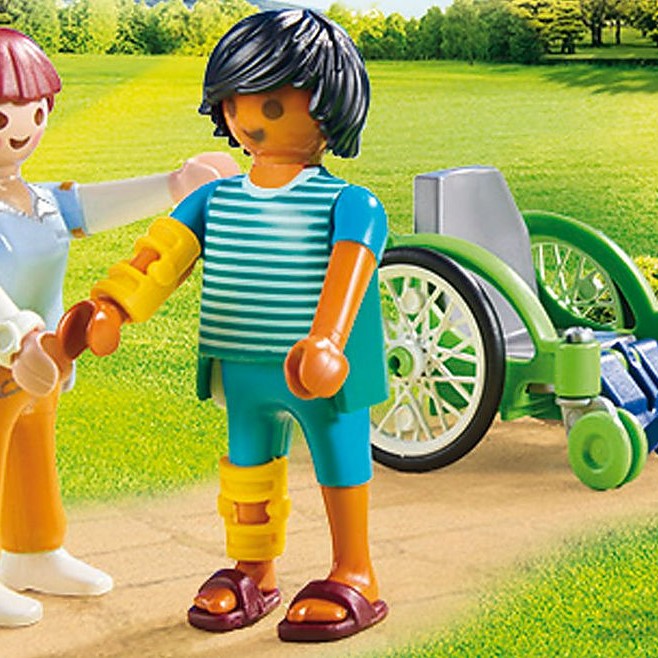 Playmobil 70193 - Patient in Wheelchair - City Life
