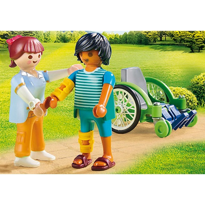 Playmobil 70193 - Patient in Wheelchair - City Life