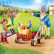 Playmobil 70194 - Grandmother with Child - City Life