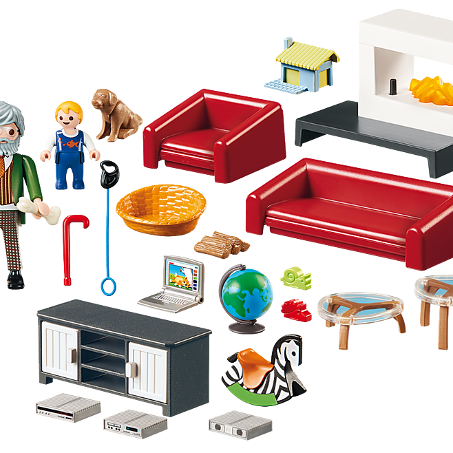 Playmobil 70207 - Comfortable Living Room - Dollhouse