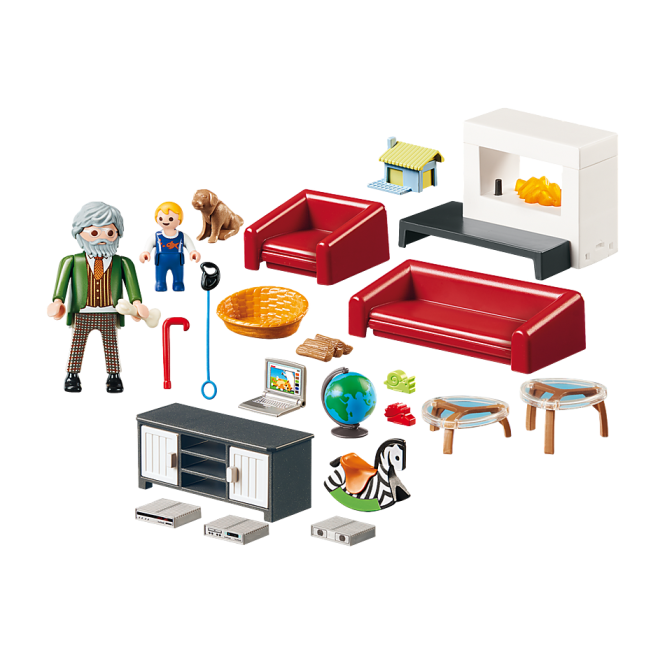 Playmobil 70207 - Comfortable Living Room - Dollhouse