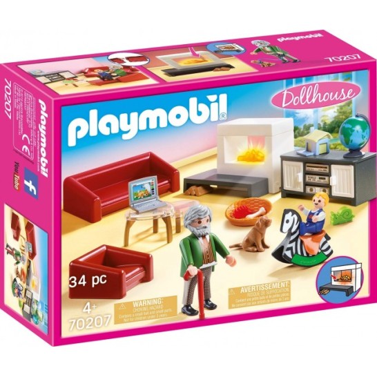 Playmobil 70207 - Comfortable Living Room - Dollhouse