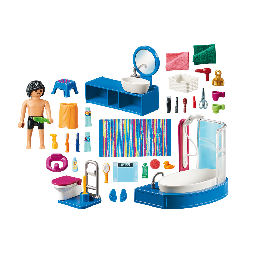 Playmobil 70211 - Bathroom with Tub - Dollhouse