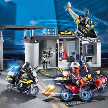 Playmobil 70338 - Take Along Tactical Unit Headquarters - City Action