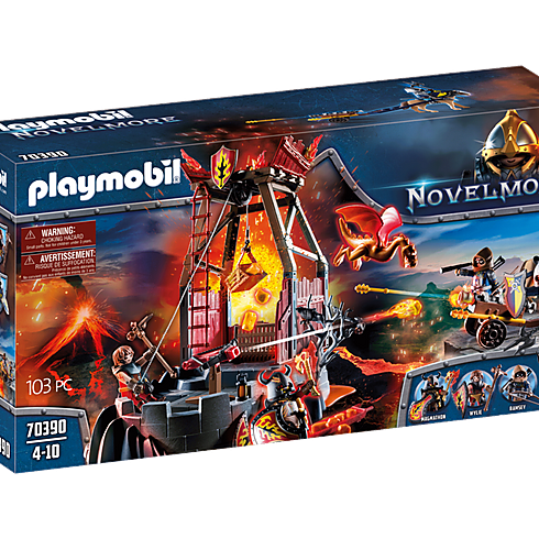 Playmobil 70390 - Burnham Raiders Lava Mine - Novelmore