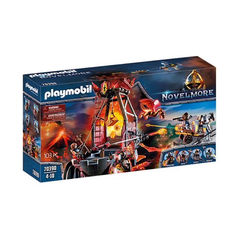 Playmobil 70390 - Burnham Raiders Lava Mine - Novelmore