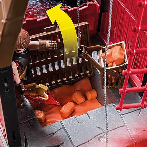 Playmobil 70390 - Burnham Raiders Lava Mine - Novelmore