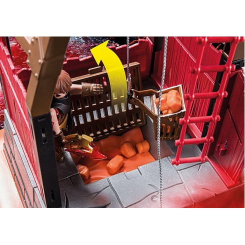 Playmobil 70390 - Burnham Raiders Lava Mine - Novelmore