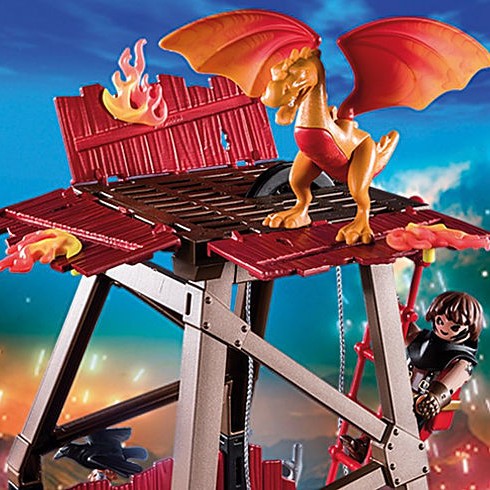 Playmobil 70390 - Burnham Raiders Lava Mine - Novelmore