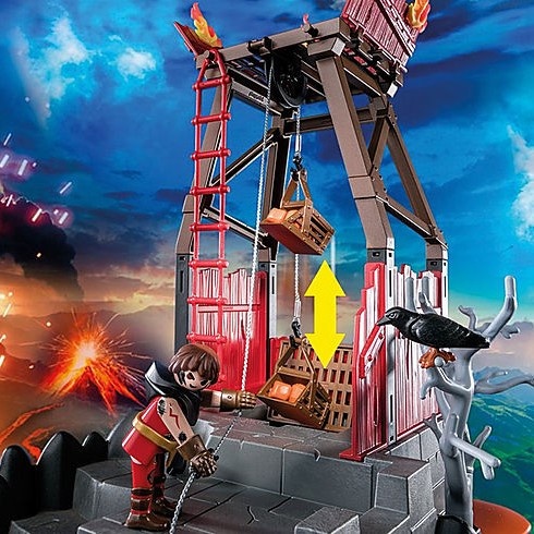 Playmobil 70390 - Burnham Raiders Lava Mine - Novelmore
