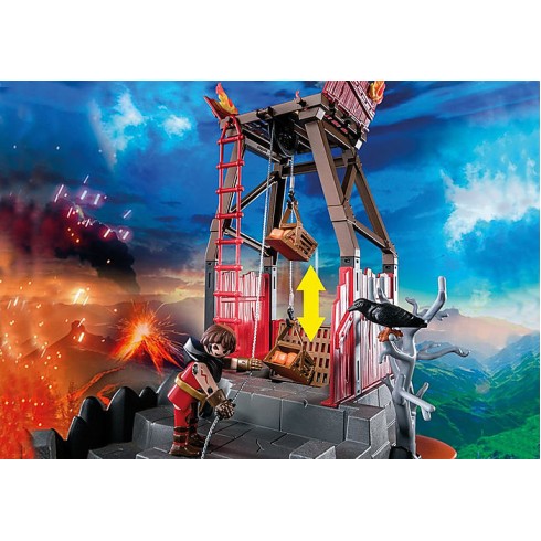 Playmobil 70390 - Burnham Raiders Lava Mine - Novelmore