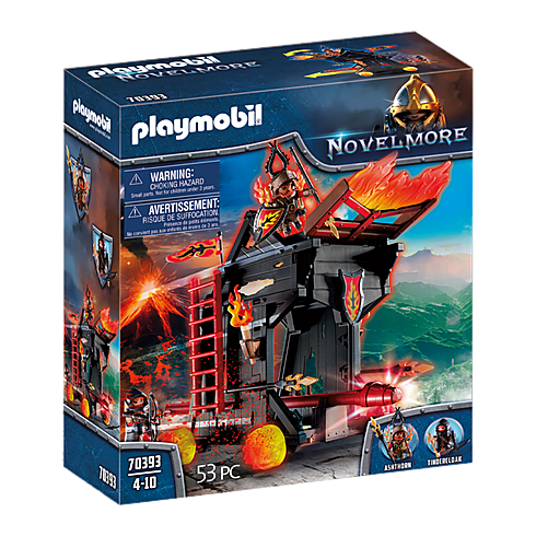 Playmobil 70393 - Burnham Raiders Fire Ram - Novelmore