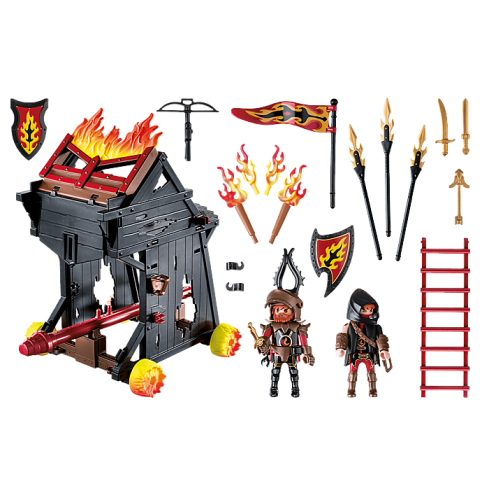 Playmobil 70393 - Burnham Raiders Fire Ram - Novelmore
