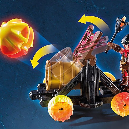 Playmobil 70394 - Burnham Raiders Lava Catapult - Novelmore
