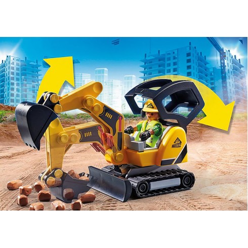 Playmobil 70443 - Small Excavator - City Action