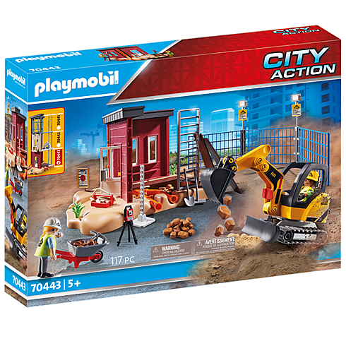 Playmobil 70443 - Small Excavator - City Action