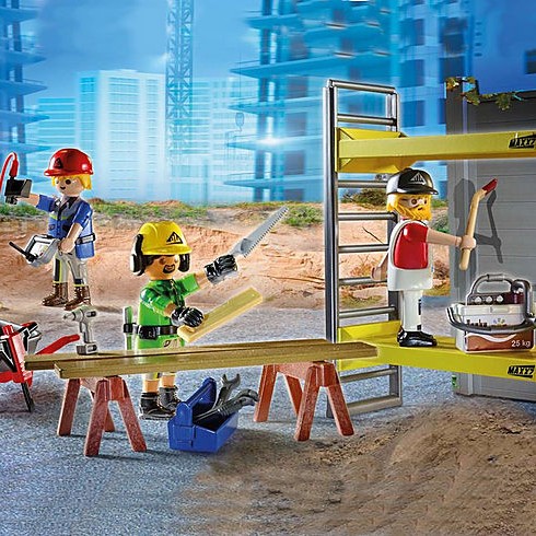 Playmobil 70446 - Scaffolding with Workers - City Action