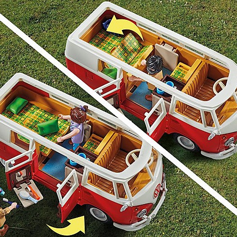 Playmobil 70176 - Volkswagen VW T1 Bus Camper Van 