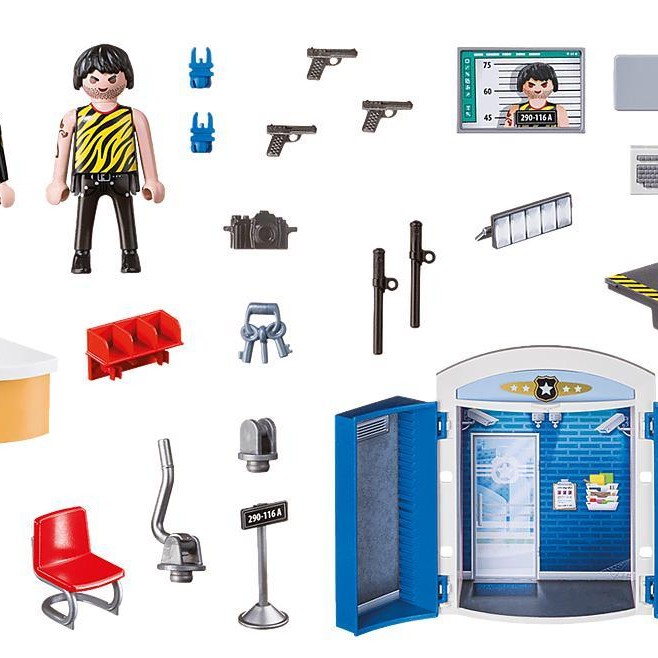 Playmobil 70306 - Police Station Play Box - City Life