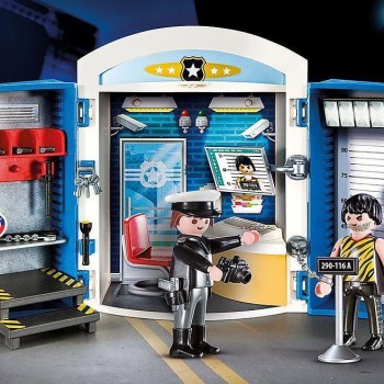 Playmobil 70306 - Police Station Play Box - City Life