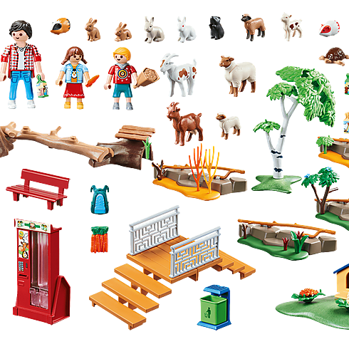 Playmobil 70342 - Petting Zoo - Family Fun