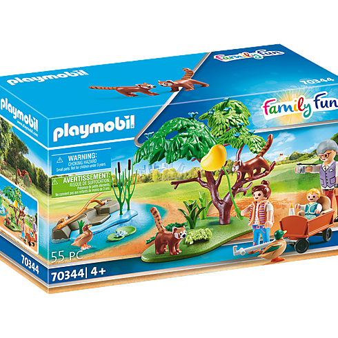 Playmobil 70344 - Red Panda Habitat - Family Fun