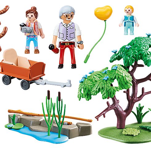 Playmobil 70344 - Red Panda Habitat - Family Fun