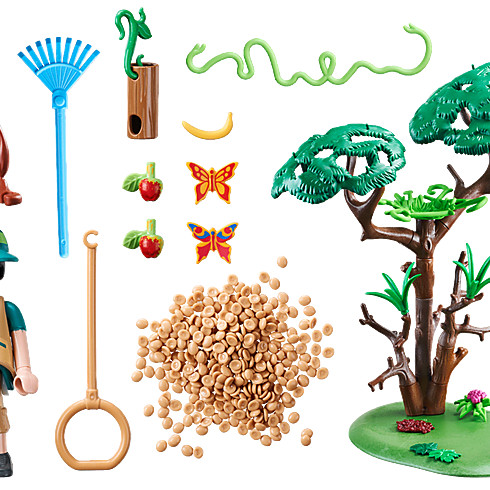 Playmobil 70345 - Orangutans with Tree - Family Fun