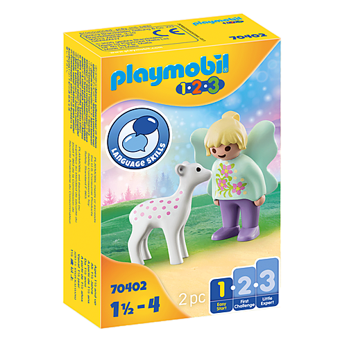 Playmobil 70402 - Fairy Friend with Fawn - Playmobil 1.2.3. 