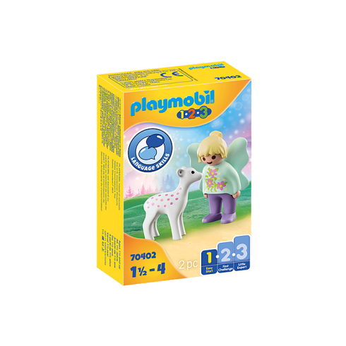 Playmobil 70402 - Fairy Friend with Fawn - Playmobil 1.2.3. 