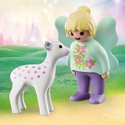 Playmobil 70402 - Fairy Friend with Fawn - Playmobil 1.2.3. 