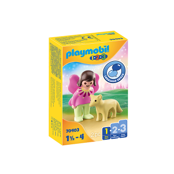 Playmobil 70403 - Fairy Friend with Fox - Playmobil 1.2.3.