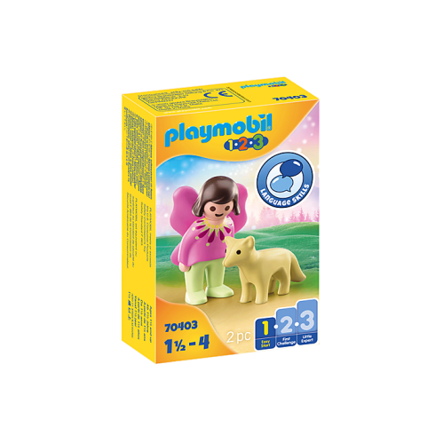 Playmobil 70403 - Fairy Friend with Fox - Playmobil 1.2.3.