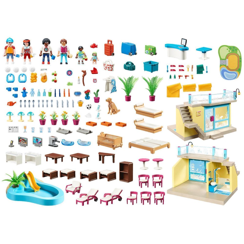 Playmobil 70434 - PLAYMO Beach Hotel - Family Fun