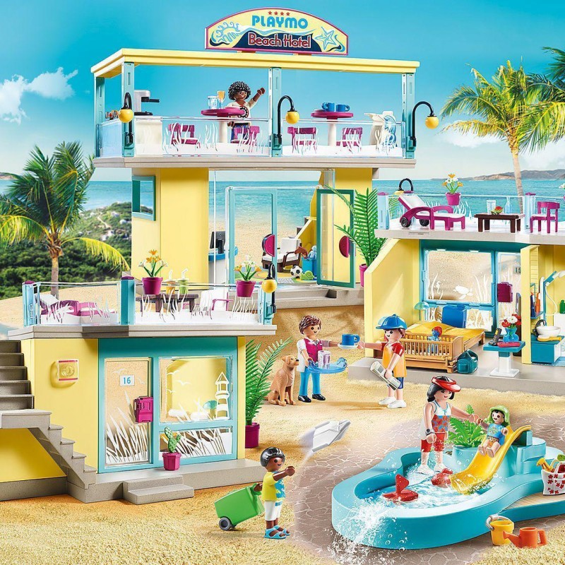 Playmobil 70434 - PLAYMO Beach Hotel - Family Fun