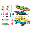 Playmobil 70436 - Beach Car with Canoe- Family Fun