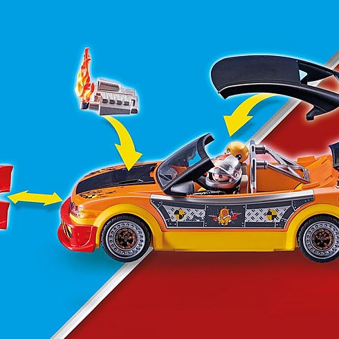 Playmobil 70551 -  Stunt Show Crash Car - City Action