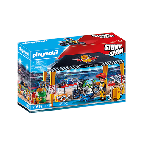 Playmobil 70552 - Stunt Show Service Tent - Stunt Show