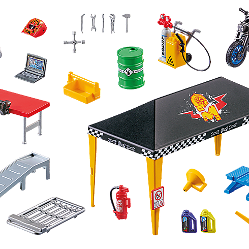 Playmobil 70552 - Stunt Show Service Tent - Stunt Show