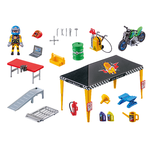 Playmobil 70552 - Stunt Show Service Tent - Stunt Show