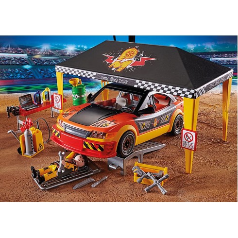 Playmobil 70552 - Stunt Show Service Tent - Stunt Show