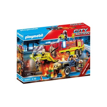 Playmobil 70557 - Fire Engine with Truck - City Action