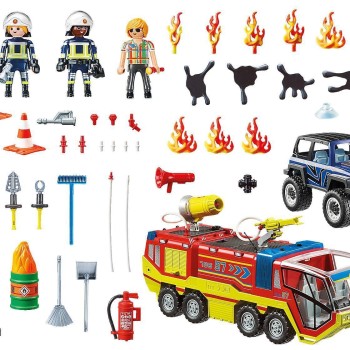 Playmobil 70557 - Fire Engine with Truck - City Action