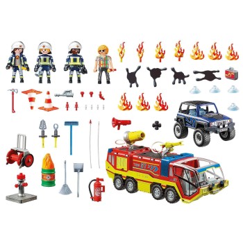 Playmobil 70557 - Fire Engine with Truck - City Action