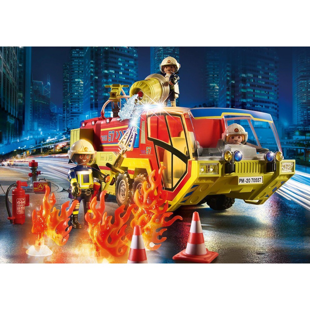 Playmobil 70557 - Fire Engine with Truck - City Action