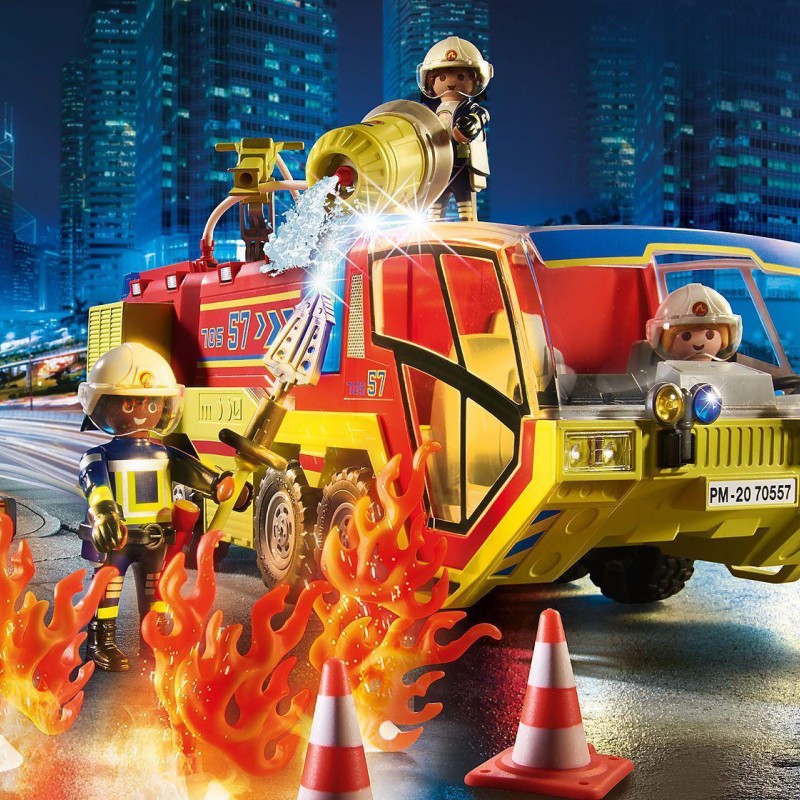 Playmobil 70557 - Fire Engine with Truck - City Action