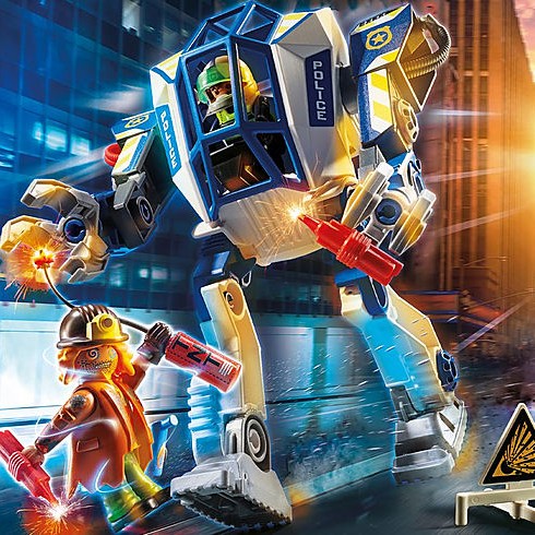 Playmobil 70571 - Special Operations Police Robot - City Action