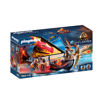 Playmobil 70641 - Burnhams Raiders Fire Ship Novelmore