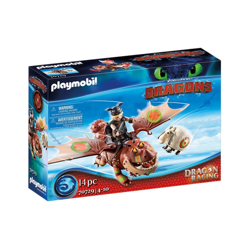 Playmobil 70729 - Dragon Racing: Fishlegs and Meatlug